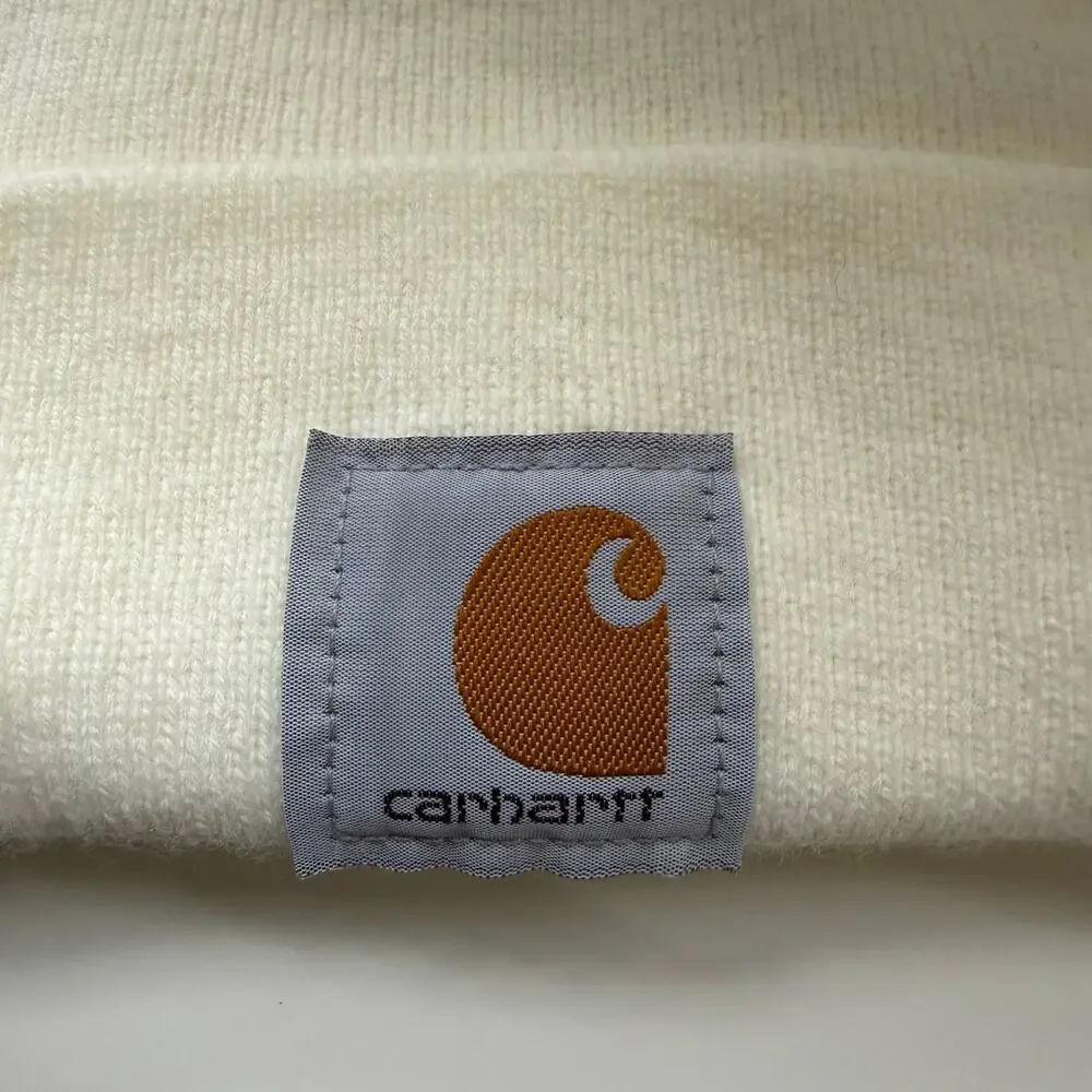Carhartt Cream Winter Hat/Beanie
